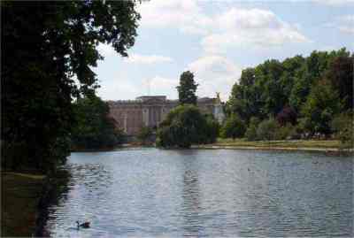 Buck Palace from St James Park