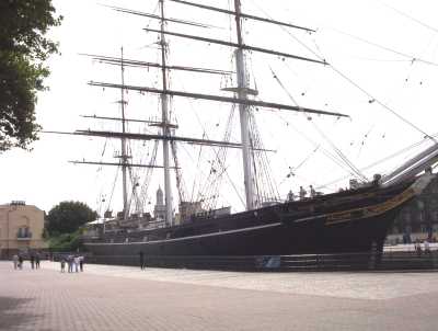 Picture of the Cutty Sark in Greenwich England
